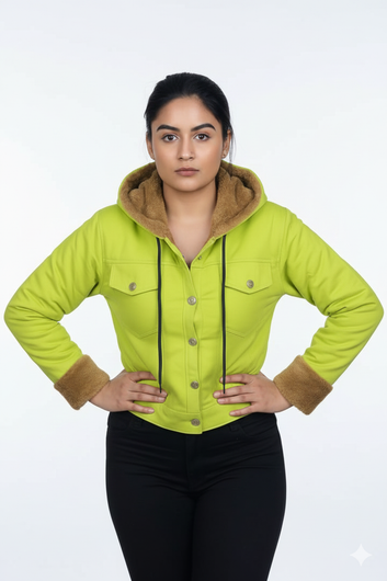 Lime Green Active Hoodie